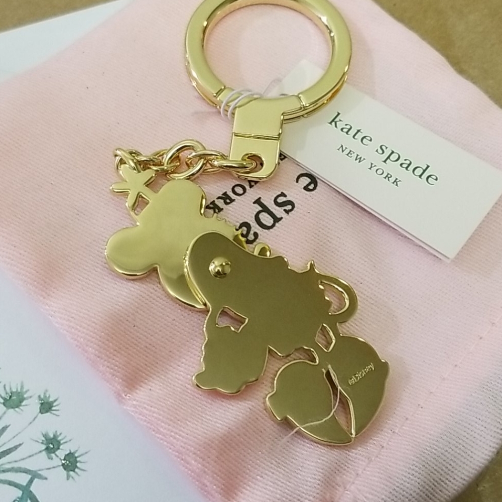 Kate Spade Retro Mini Mouse Keychain - image 3